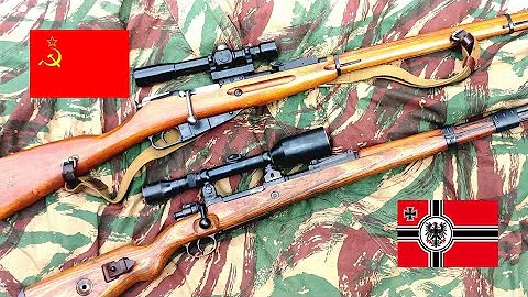 Stalingrad 1942: Mauser 98K Vs Mosin-Nagant 91/30 SNIPER
