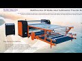 Heat Transfer Roller Machine from 420mm*1800 to 800mm*1800 ( customised size possible )