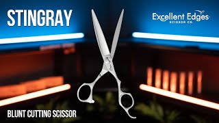 STINGRAY - Blunt Cutting Shears | Hair Cutting Scissors by EXCELLENT EDGES for Hairdressers