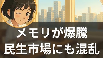 【特集】DRAM価格171%急騰 AIがメモリ市場を破壊する【聞く経済ニュース】