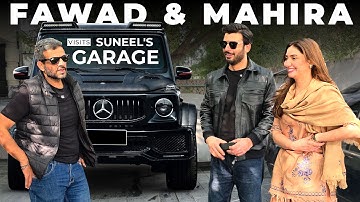 Mahira & Fawad Khan Visit Suneel