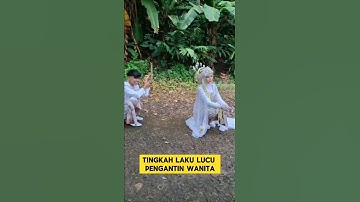 momen lucu ketika pengantin wanita lagi nyantai bikin ngakak ‼️‼️ #ngakak #lucu #nikah #pengantin