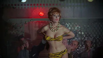 Jill St. John Sexy Striptease in Tiger Costume - The Oscar (1966)