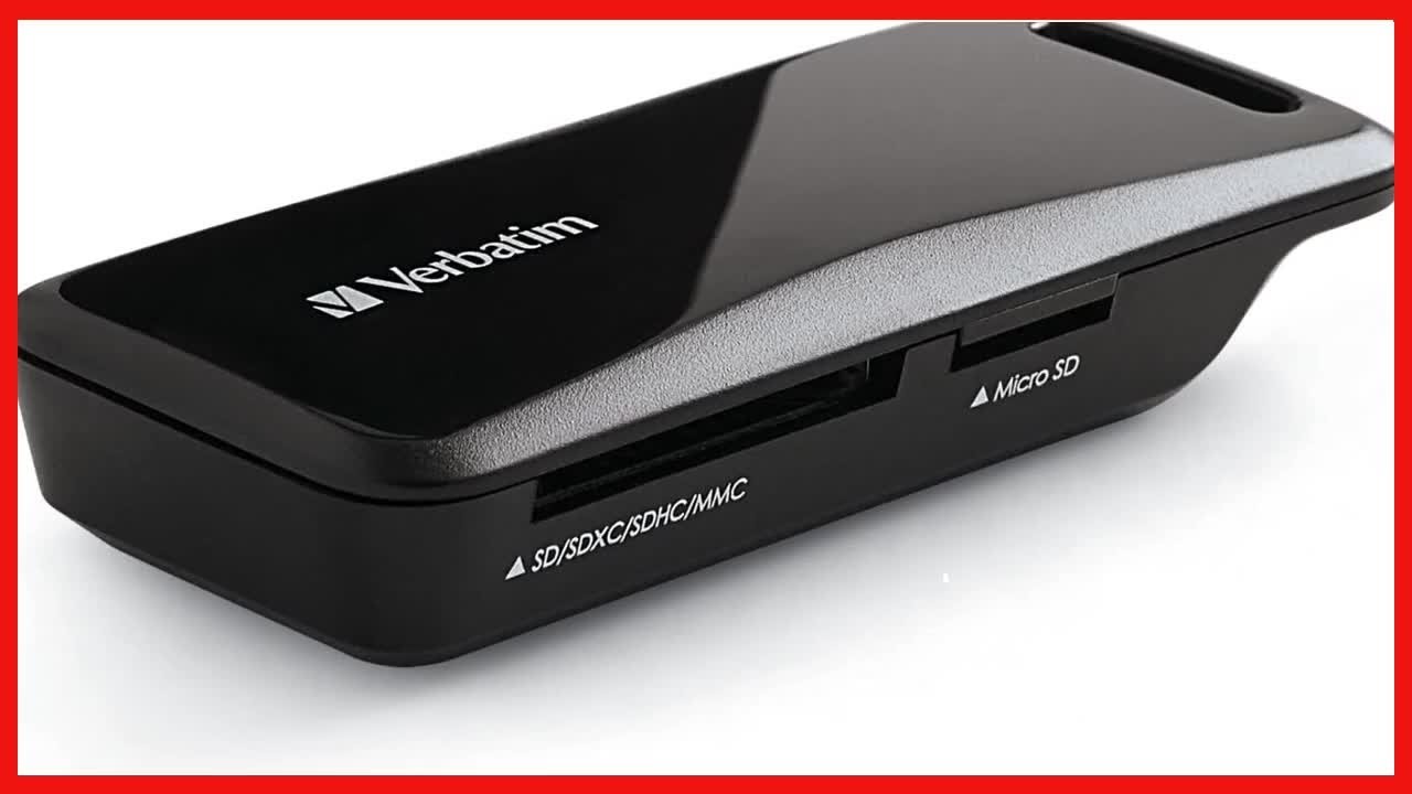 Great product -  Verbatim USB C Pocket Card Reader