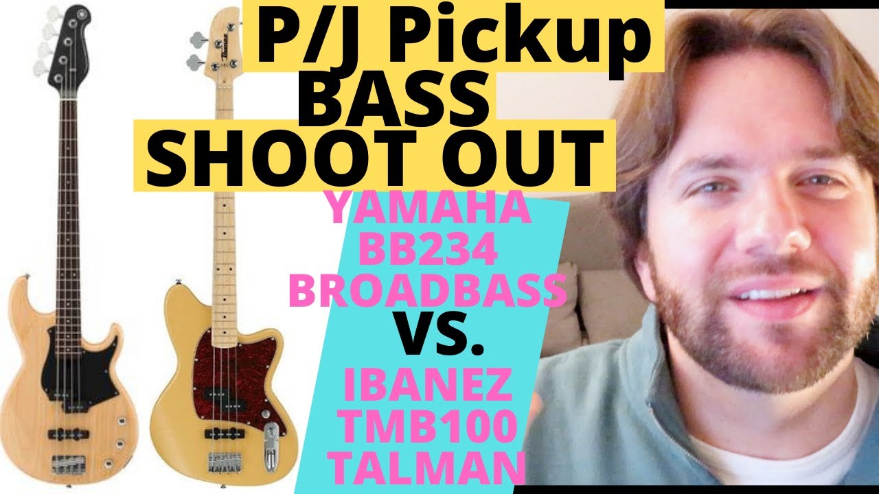 Yamaha BB234 Broadbass vs Ibanez TMB100 Talman Bass   PJ Shootout