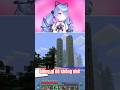 2 toà tháp nhìn giống lắm #shorts #minecraft