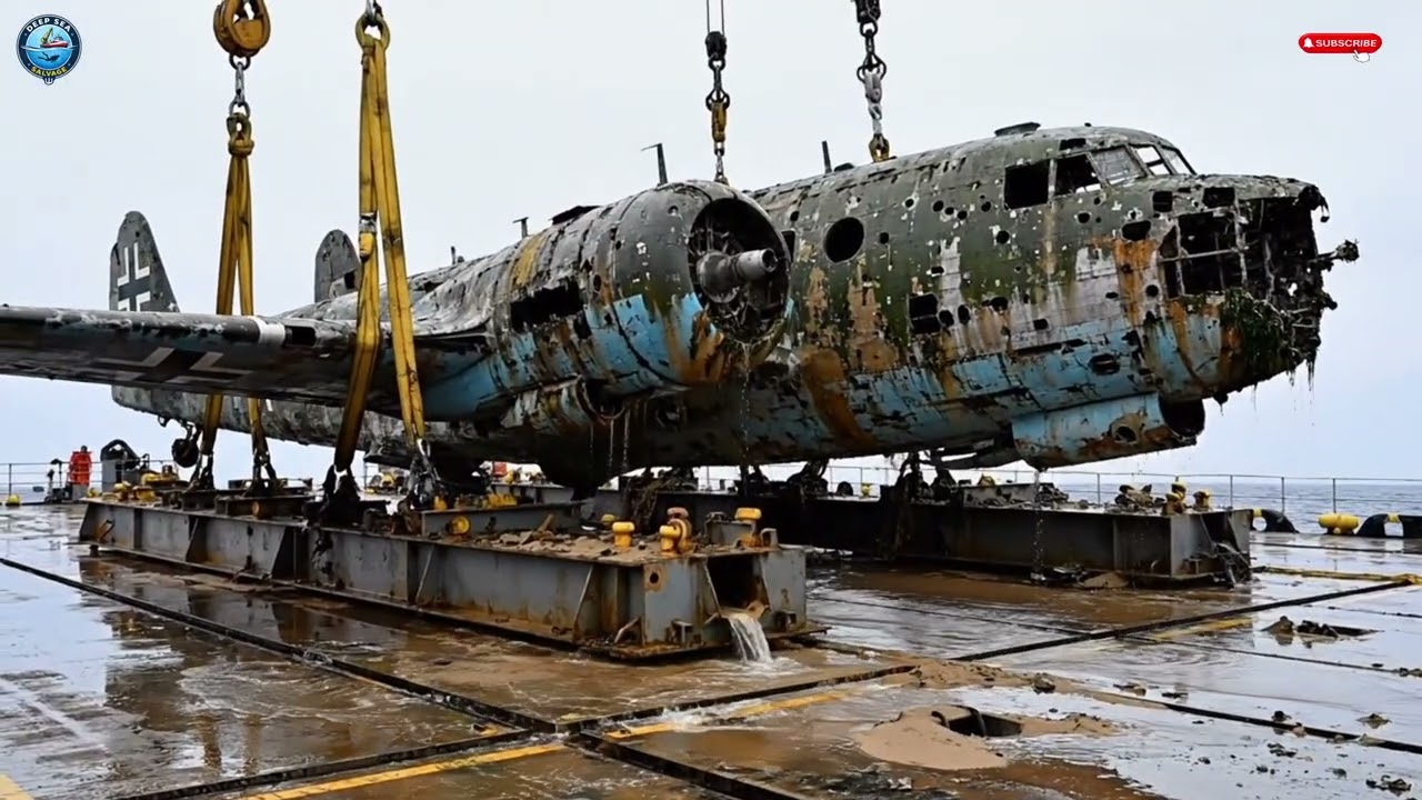 Глубоководная операция: Подъём бомбардировщика Dornier Do 17 времён Второй мировой войны