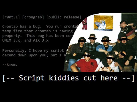 The Origin of Script Kiddie - Hacker Etymology