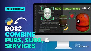 ROS2 - Combine Publisher, Subscriber, Service with Practical Robot Examples (Part 2)