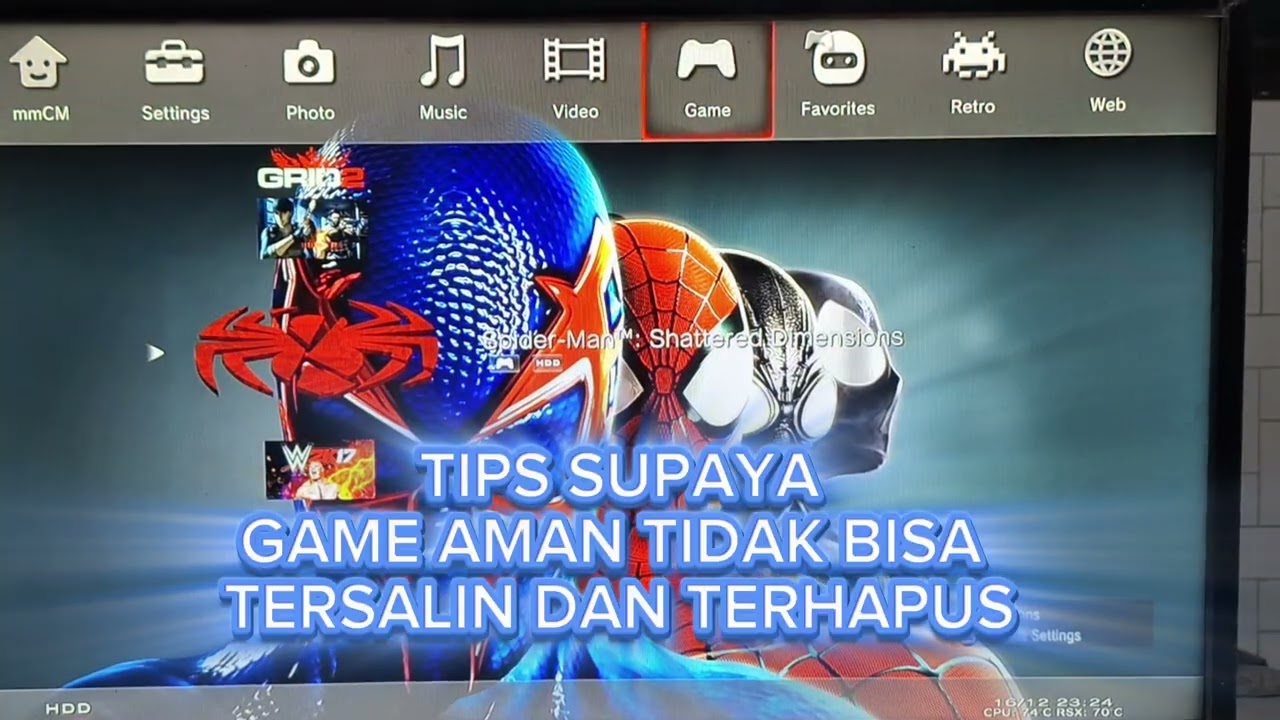 Cara Menonaktifkan Copy and delete PS3 (FUCTION CONTROL)