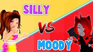 SILLY Vs MOODY In Tower Of Hell! (Roblox)