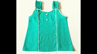 Watch baby jabla frock cutting and stitching video in hindi language.
you learn very easily by this video.