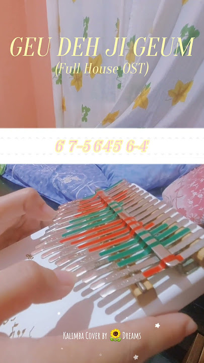 Geu Deh Ji Geum by Lyn (Full House OST) - Kalimba Cover #kalimbamusic #soothingsounds #kdramaost
