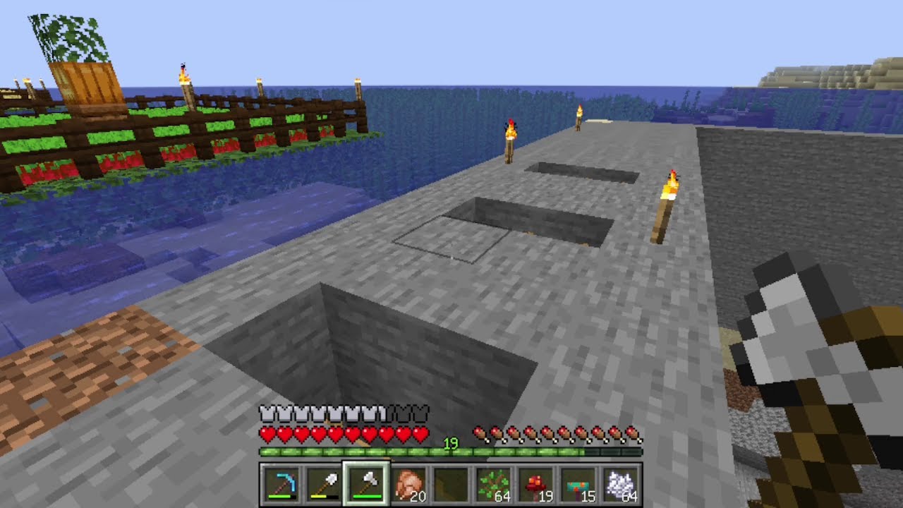 Nether Tree Farm Java Minecraft Minecraft 1.19.4 java ネザー木材の植林場 (Nether Tree Farm) - YouTube