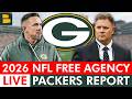 Green Bay Packers 2026 NFL Free Agency LIVE - Day 1 | NFL Free Agency Tracker &amp; Packers News