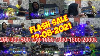 Flash Sale Miniatur Truk Oleng Harga 200k-300k-500k-1.000k-1300k-1800k-2000k. Diskon 10-70% terbatas