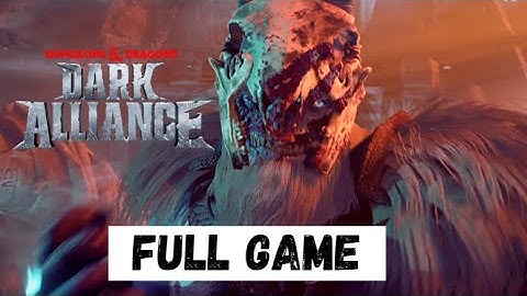 DUNGEONS & DRAGONS: DARK ALLIANCE PC Gameplay Walkthrough Part 1 (FULL GAME) - No Commentary