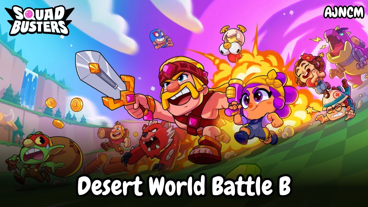 Squad Busters - Desert World Battle B - YouTube