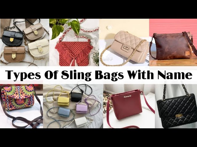 Types of sling bags with nameKorean sling bags nameSling bags for girls  and womenSling bags name  YouTube