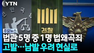 법관 5명 중 1명 법왜곡죄 고발...남발 우려 현실로 / Ytn