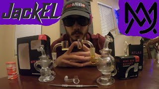 JackEL tries the MJArsenal "Atlas" & "Hyrda" Mini Rigs💨