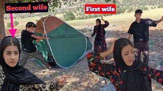 💔😢 Zeinab's tears; The owner of the house took out her veil in Abolfazl's absence! ⛺