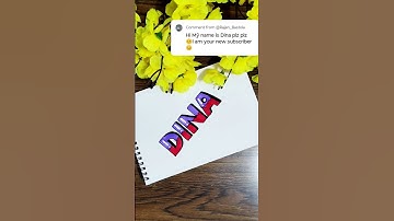 comment your name #calligraphy #nameart #ytshorts #shorts