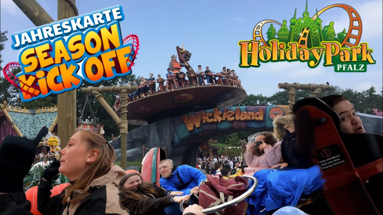 SEASON KICK OFF 2023 mit vielen Chaoten im Holiday Park! | Vlog #103 | ParksAndFunfair