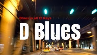 D Blues (Play-Along) chords