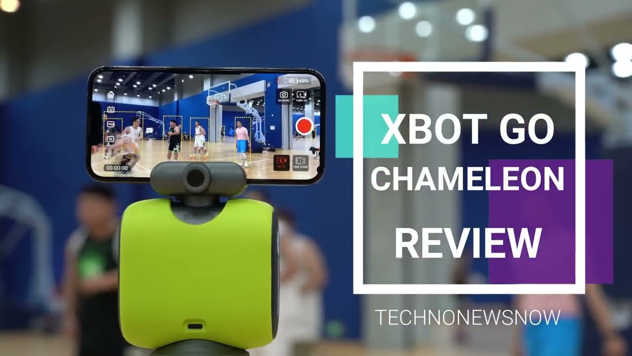 XbotGo Chameleon AI Sports Tracking Cameraman Unboxing & Review