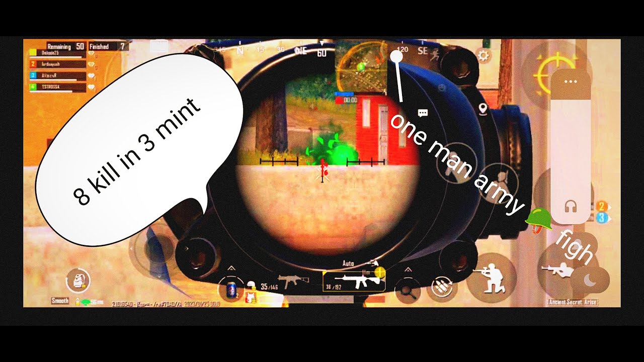 Estrossa gaming one vs 8 8 kill only 3 mint in pochanki😋😁😆🤤