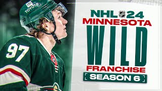 NHL 24: MINNESOTA WILD FRANCHISE MODE - SEASON 6
