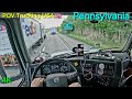 Pov truck driving usa pennsylvania trucking