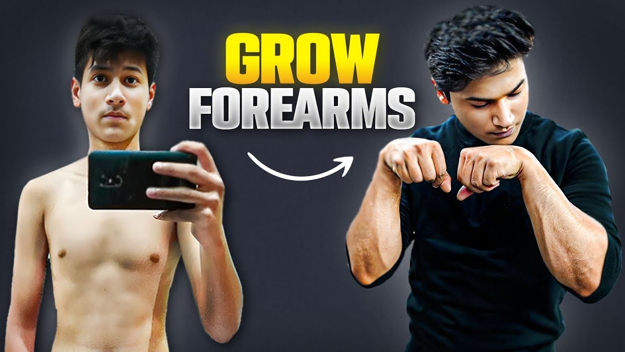 How to Grow Bigger Wrists & Forearms