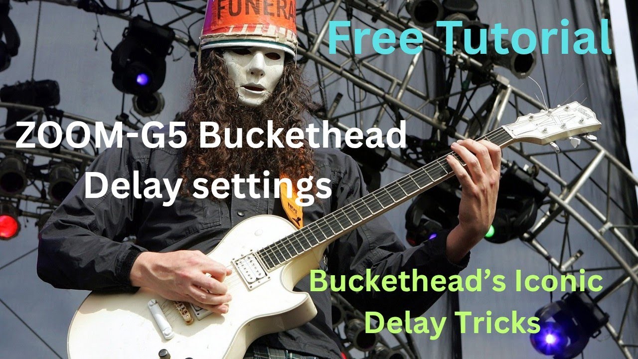 "How to Get Buckethead’s Iconic Delay Sound | Guitar Effects Tutorial | 