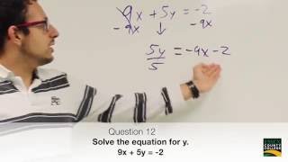 Midterm Review Math 092 - QUESTION 12