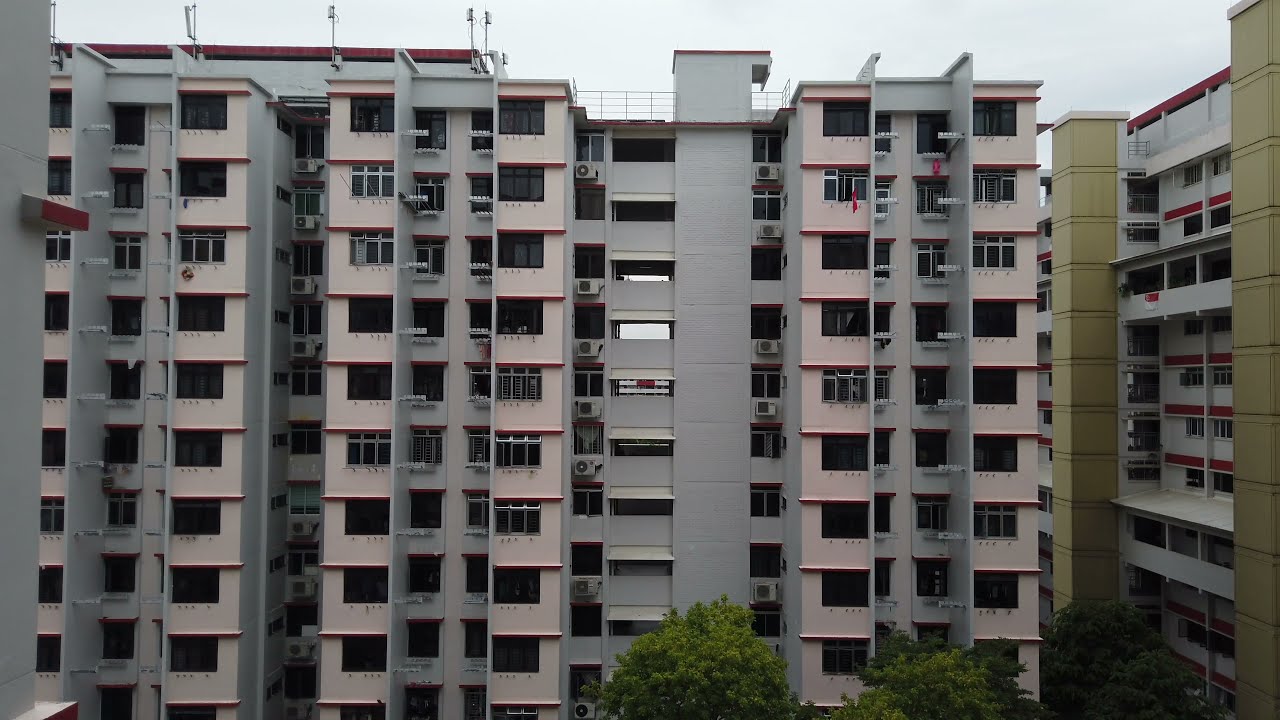 Drift Like A Ghost Around A High Rise HDB Block