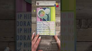 Let’s celebrate, with a card and a some kind words. Stampin Up memories and more pack make it easy.