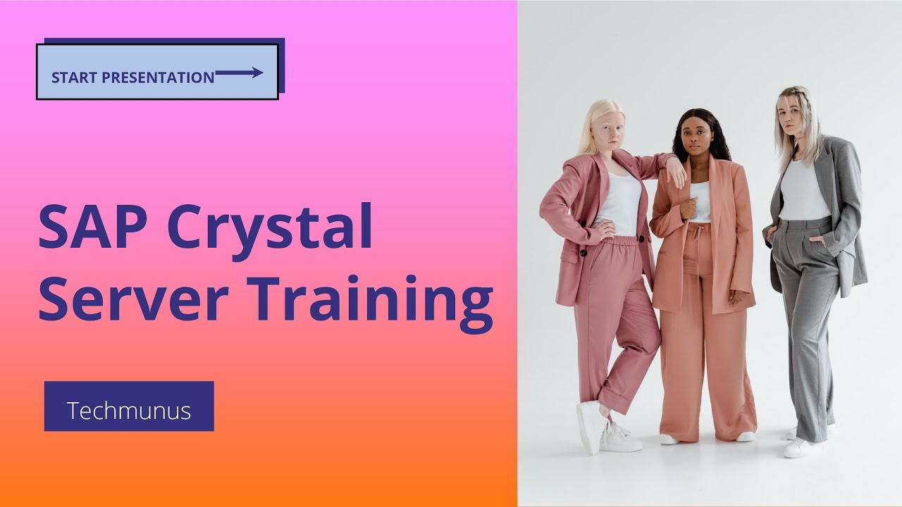 SAP Crystal Server Training – SAP Crystal Server Online Training ...