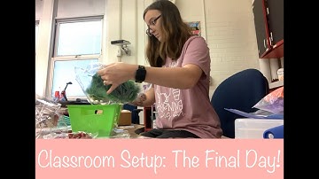 Classroom Setup Day 3 | Creating bulletin boards and finishing up the classroom decor!