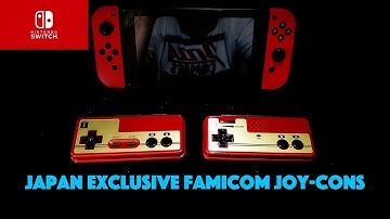 UNBOXING! Ninendo Switch Famicom Joy-Con Controllers - Only with Nintendo Online Japan Exclusives