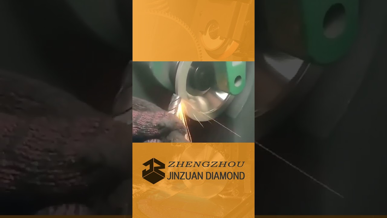 Electroplated & resin bond diamond grinding wheel for carbide PCD steel and drill bits