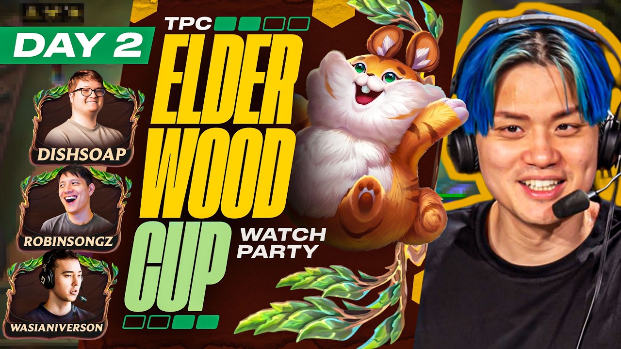 TPC Elderwood Cup Day 2 Watch Party Ft Robinsongz, Wasianiverson, and Dishsoap! | Frodan Set 18 VOD: video thumbnail