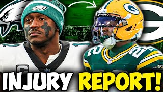 Packers Vs Eagles Final Injury Report