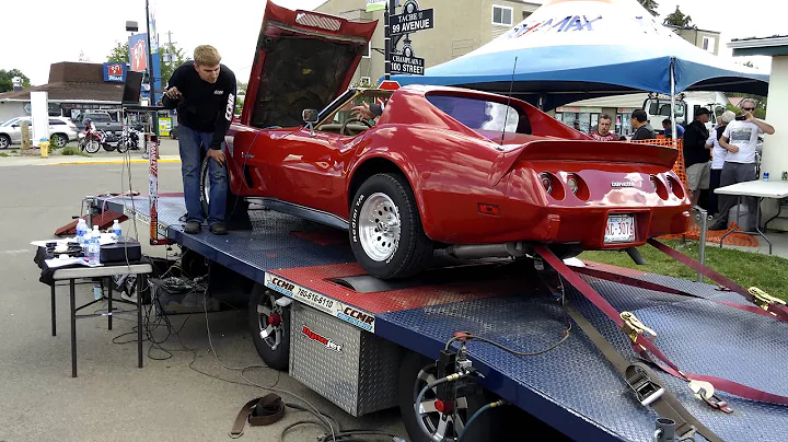1976 Chevy Corvette - Dyno (4K, good sound qua