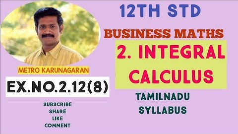 12th Std BM Ex.2.12(8) Integrate e²x(2x²+2x) dx