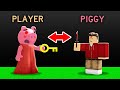 If PIGGY and Players Switched Places in PIGGY in Roblox!