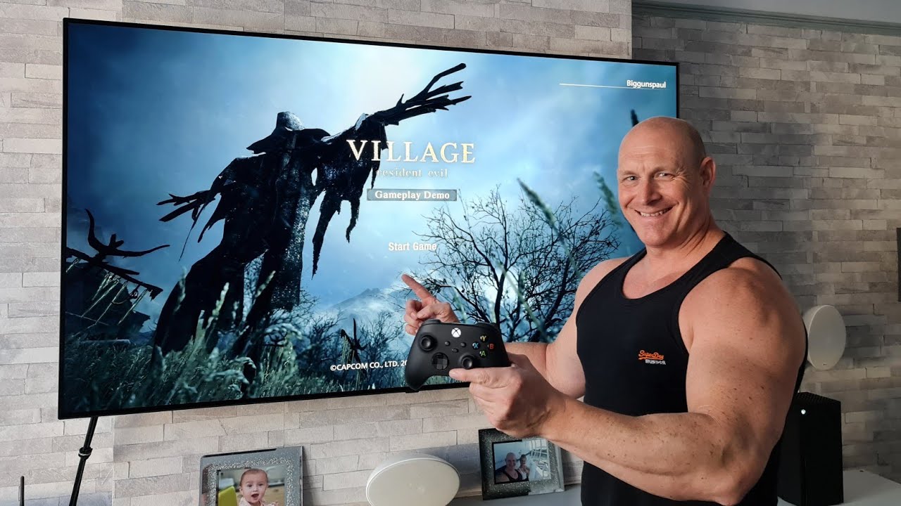 Resident Evil Village looks great on Xbox Series X & LG OLED