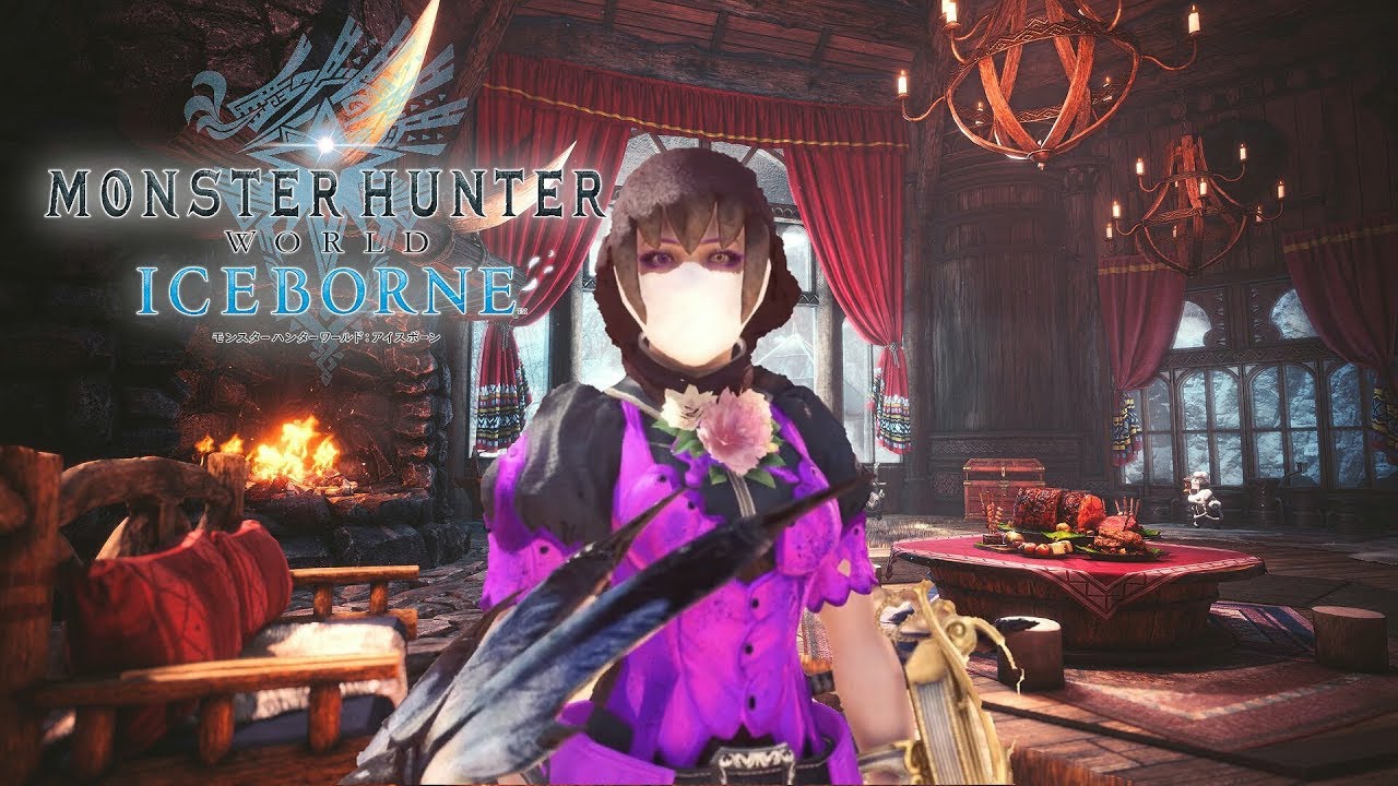 Mhwi 今話題の白文字ギルカ Mhw自己紹介カード を最新技術で加工してみた Version2 Mhwアイスボーン仕様 Youtube