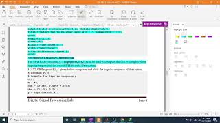 LAB 01 Introduction to Discrete Signals and Signal Operations in MATLAB